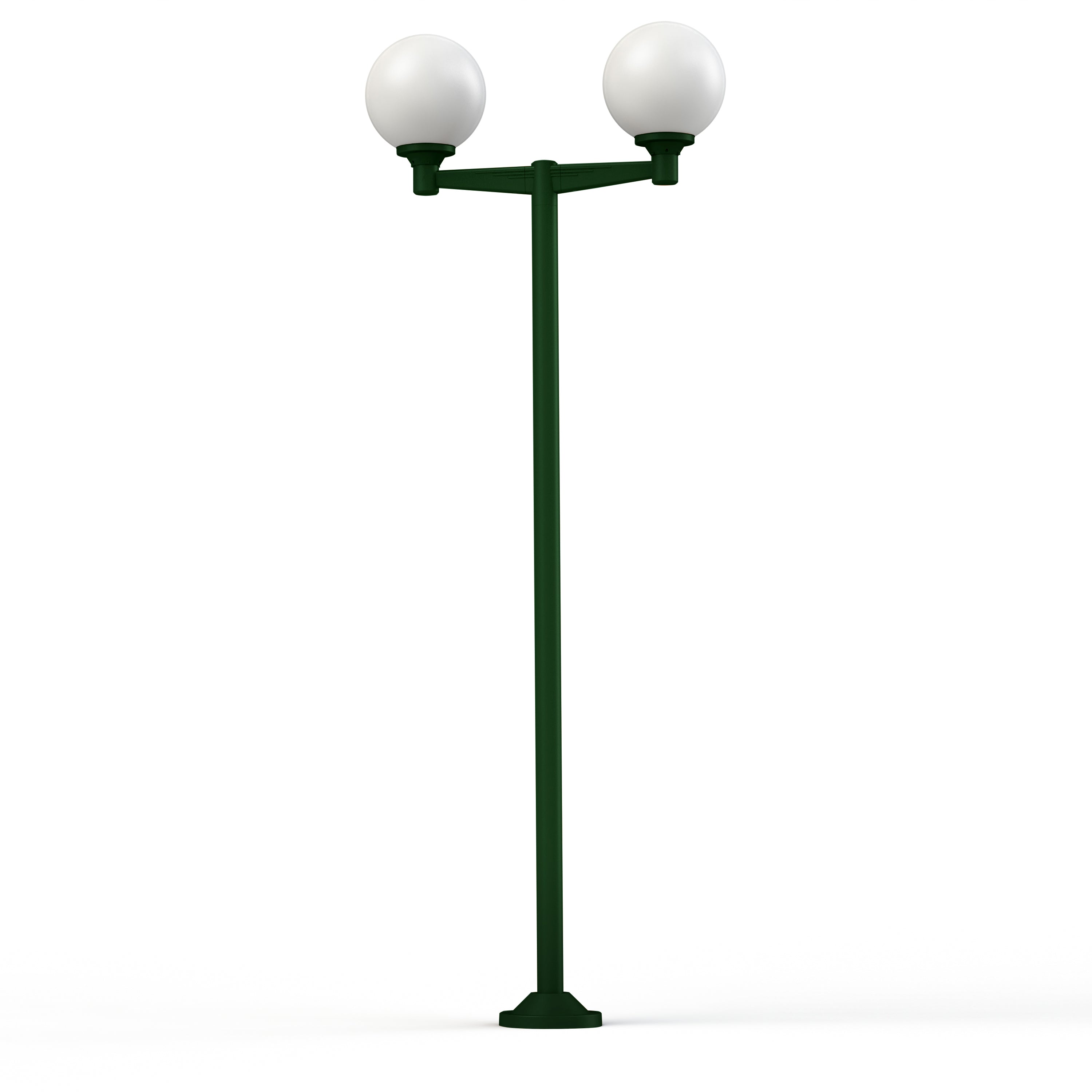 Lampadaire Moon N°12 opale Vert Anglais 019 109025019