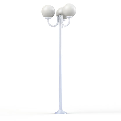 Lampadaire Moon N°13 opale Blanc 001 109024001