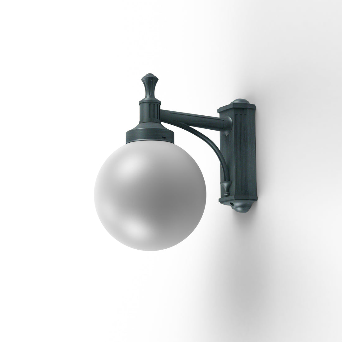 Applique Moon N°2 opale Vert de gris 008 109004008