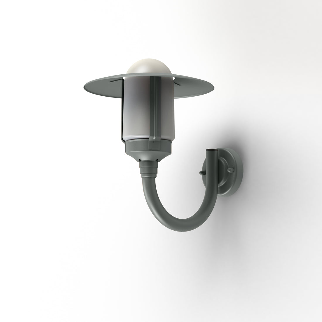 Applique Newpark N°1 opale Gris métal 023 141002023
