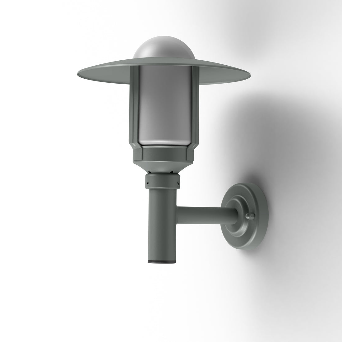 Applique Newpark N°2 opale Gris métal 023 141004023