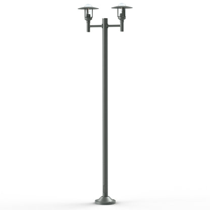 Lampadaire Newpark N°6 clair Gris métal 023 141013023