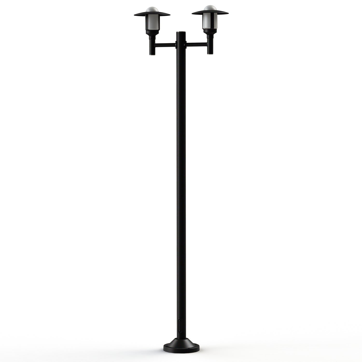 Lampadaire Newpark N°6 opale Noir foncé 000 141014000