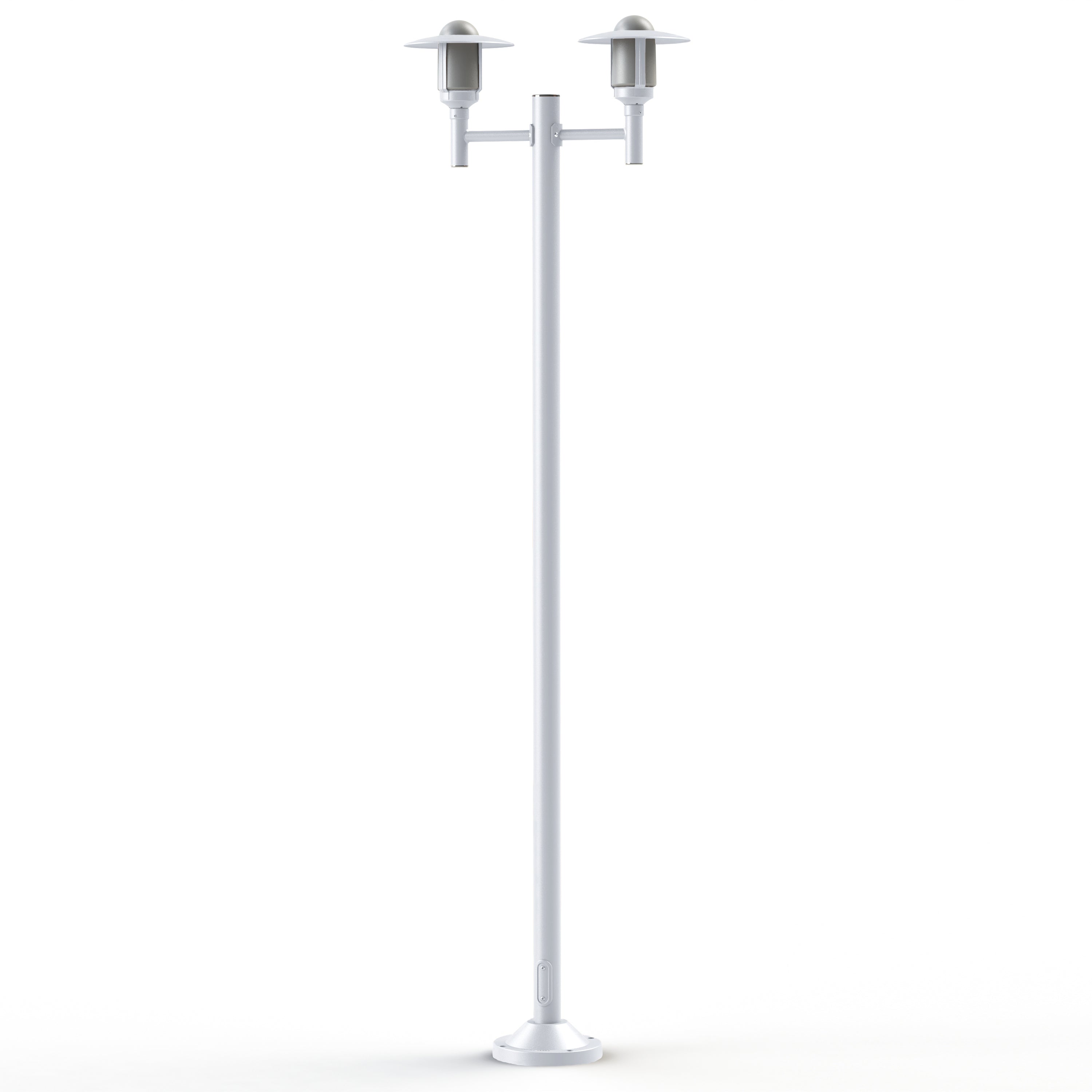 Lampadaire Newpark N°6 opale Blanc 001 141014001