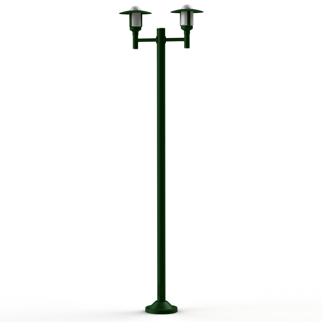 Lampadaire Newpark N°6 opale Vert Anglais 019 141014019