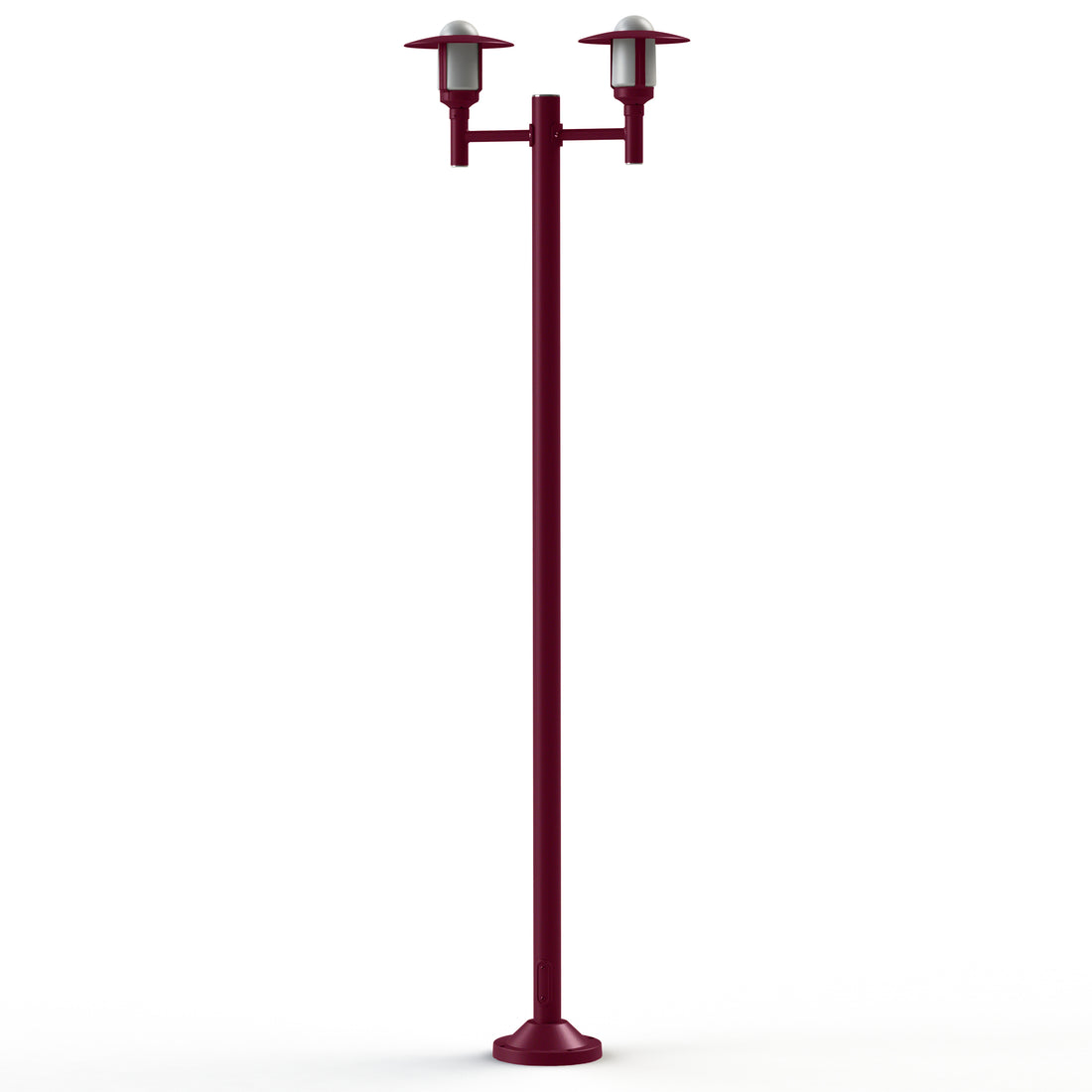 Lampadaire Newpark N°6 opale Rouge vin 066 141014066