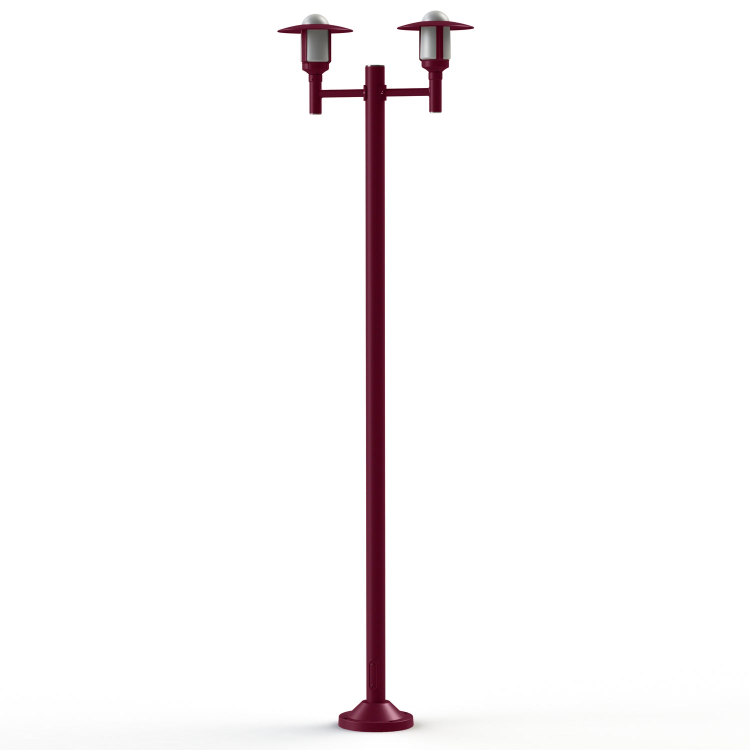 Lampadaire Newpark N°6 opale Rouge vin 066 141014066