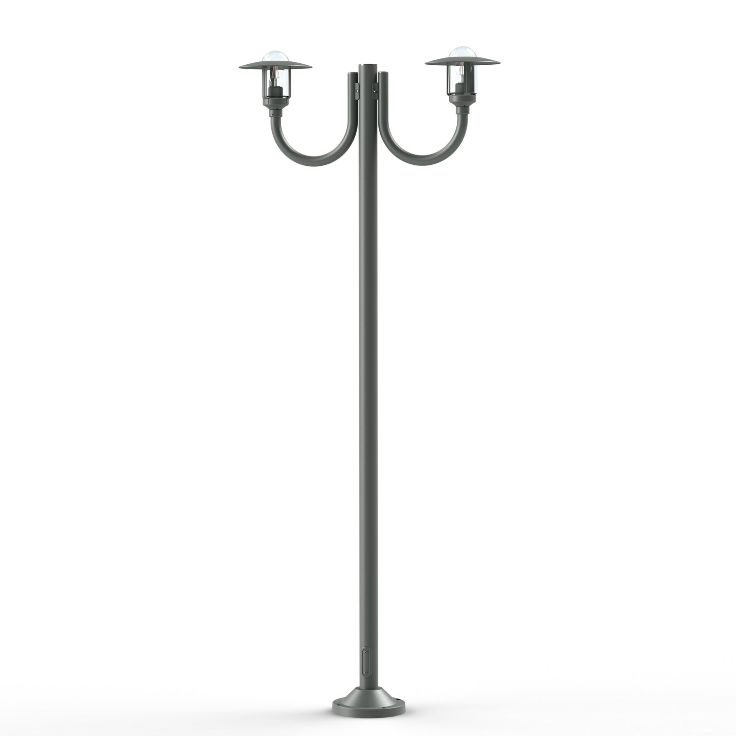 Lampadaire Newpark N°7 clair Gris métal 023 141015023