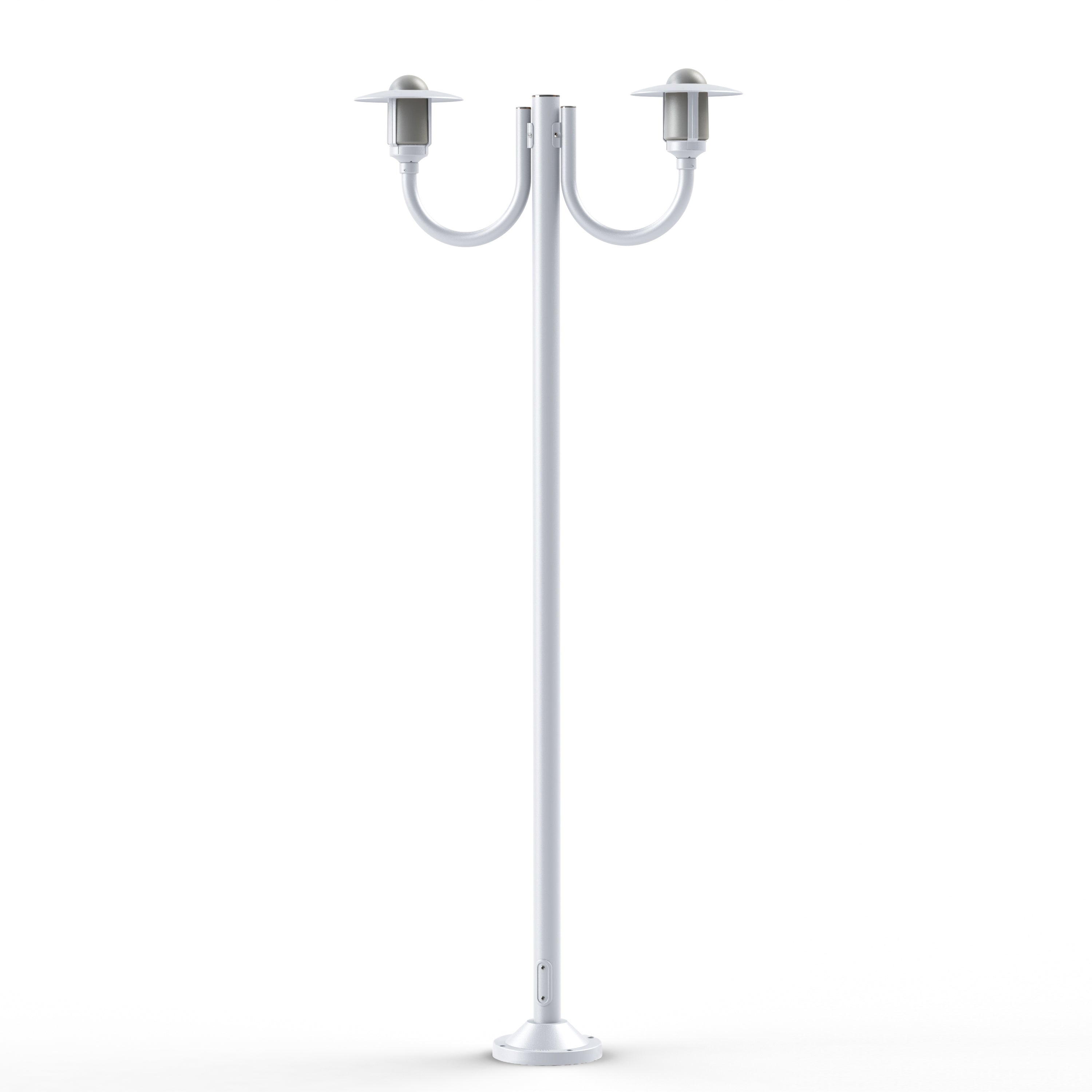 Lampadaire Newpark N°7 opale Blanc 001 141016001