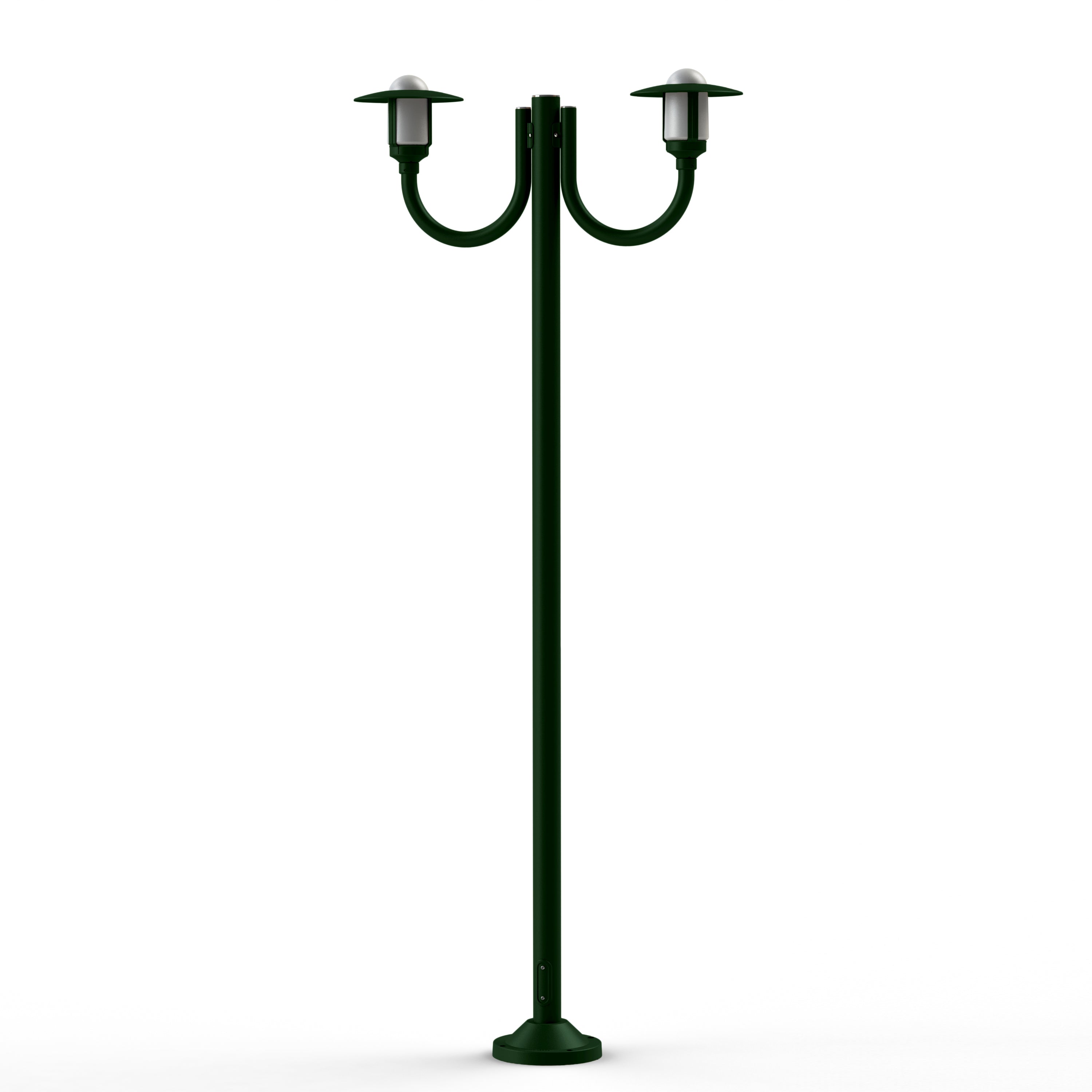 Lampadaire Newpark N°7 opale Vert Anglais 019 141016019