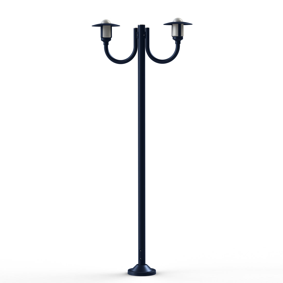 Lampadaire Newpark N°7 opale Bleu acier 065 141016065