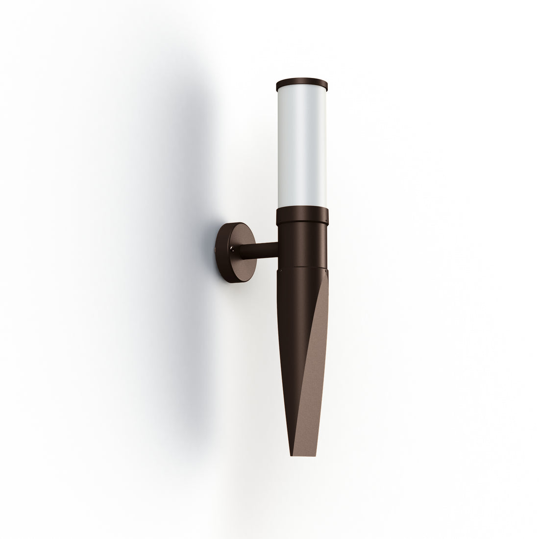 Applique OL11 N°1 E27 opale Rouille 046 142201046