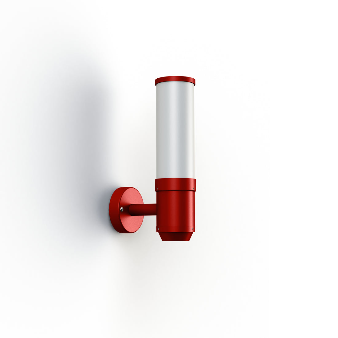 Applique OL11 N°2 E27 opale Rouge tomate 110 142202110