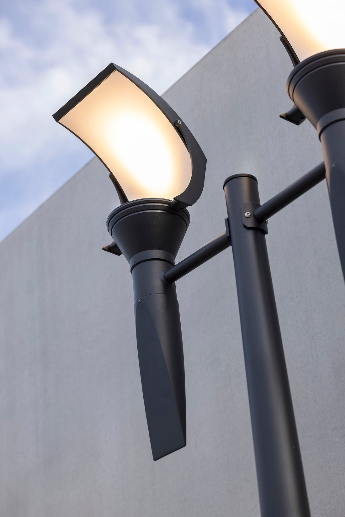 Applique OL33 N°2 LED 18W 3000K verre trempé Rouille 046 144205046