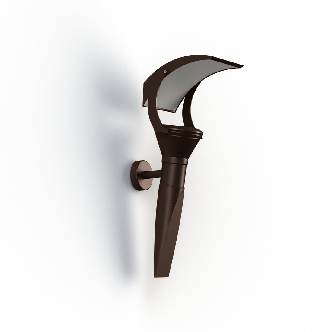 Applique OL33 N°1 LED 28W 3000K verre trempé Rouille 046 144202046