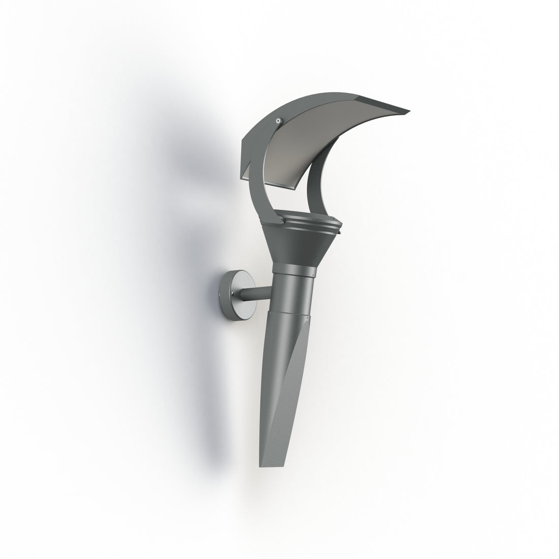 Applique OL33 N°1 LED 28W 3000K verre trempé Gris soie 105 144202105