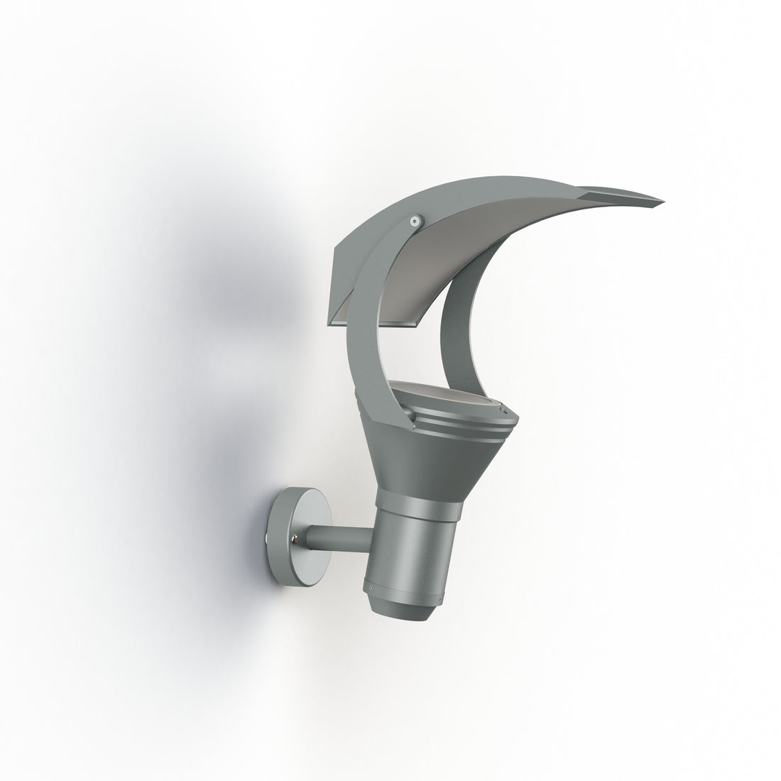 Applique OL33 N°2 LED 18W 4500K verre trempé Gris soie 105 144206105