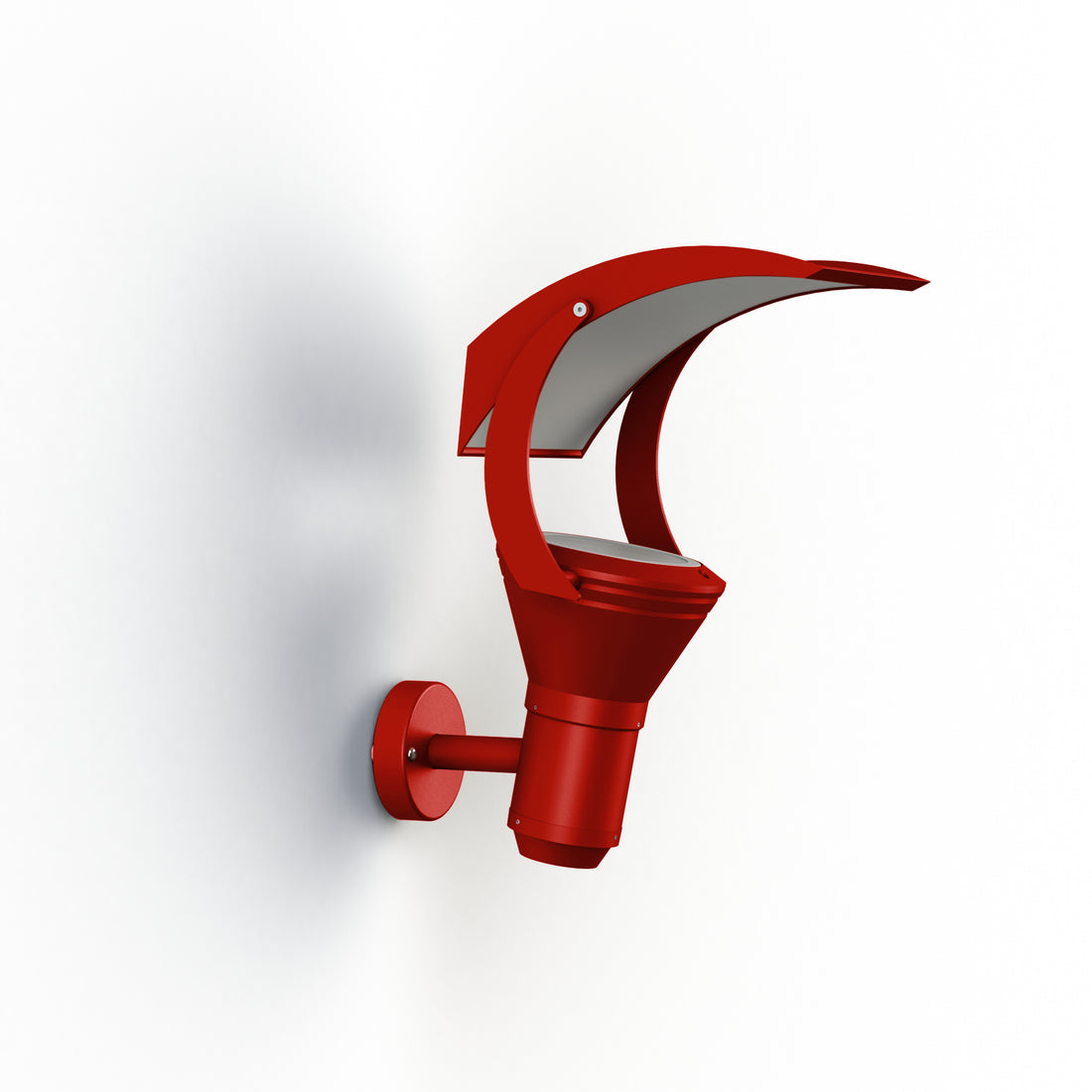 Applique OL33 N°2 LED 18W 4500K verre trempé Rouge tomate 110 144206110