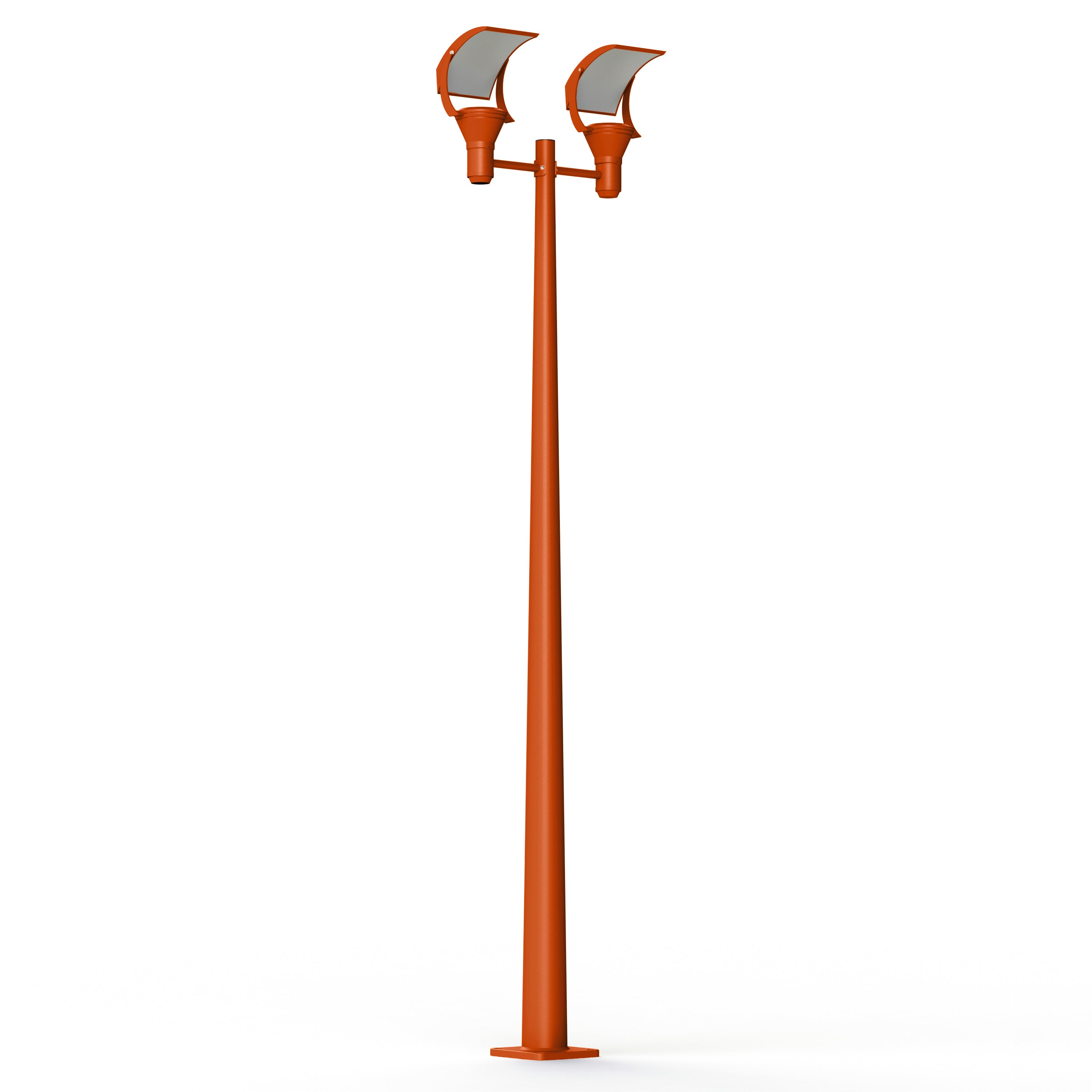 Lampadaire OL33 N°7 LED 18W 3000K verre trempé Orangé pur 014 144217014