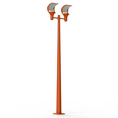 Lampadaire OL33 N°7 LED 18W 3000K verre trempé Orangé pur 014 144217014