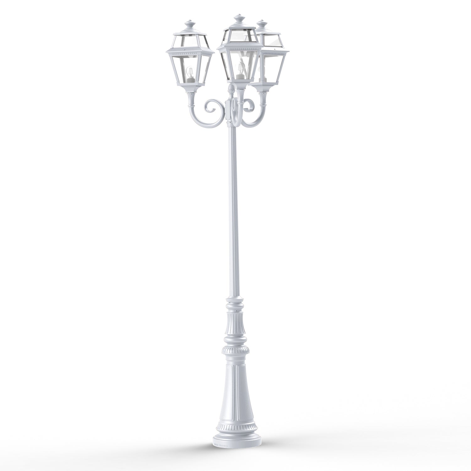 Lampadaire Place des Vosges 2 N°11 Blanc 001 148010001