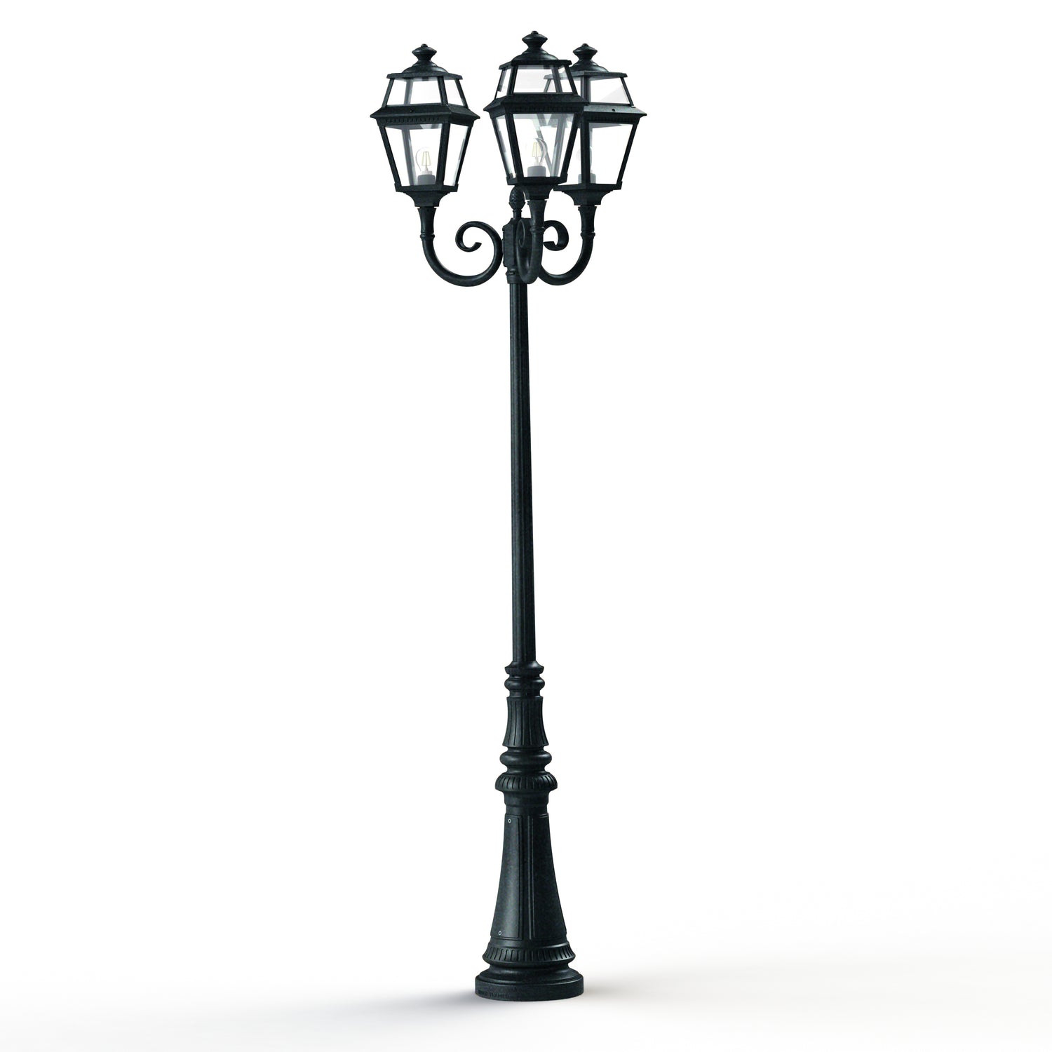 Lampadaire Place des Vosges 2 N°11 Vert de gris 008 148010008