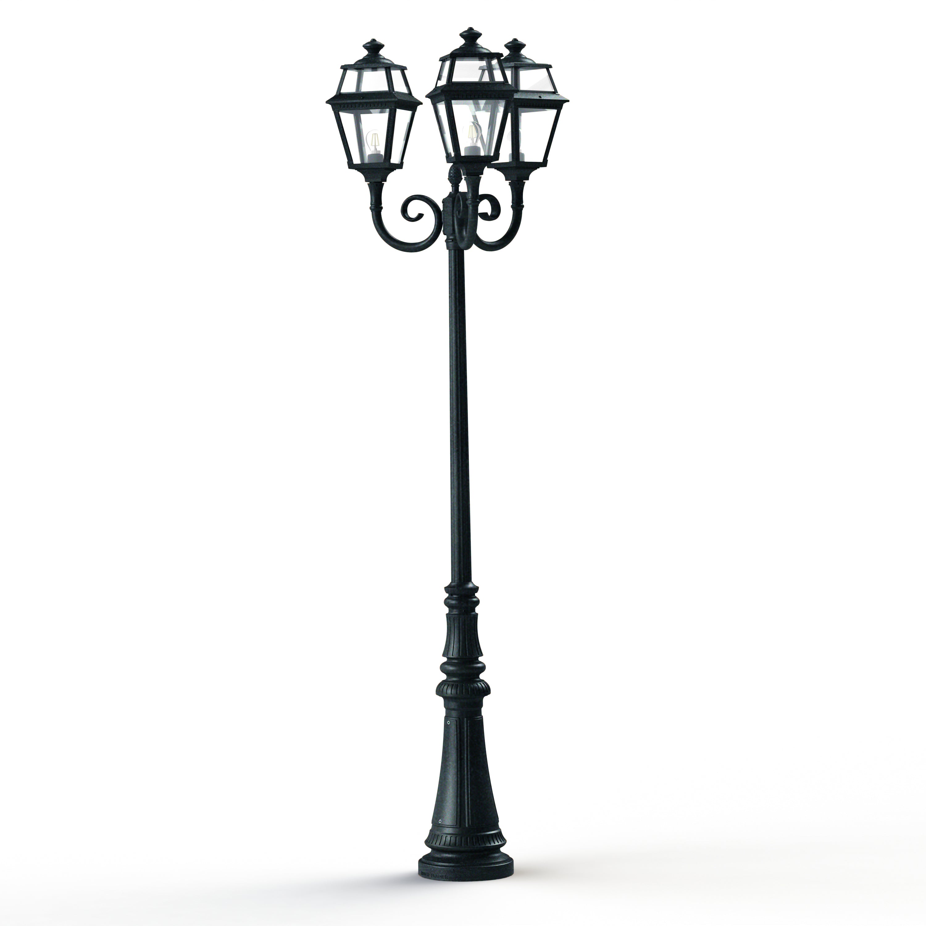 Lampadaire Place des Vosges 2 N°11 Vert de gris 008 148010008