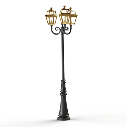 Lampadaire Place des Vosges 2 N°11 Laiton vernis teinté 070 148010070