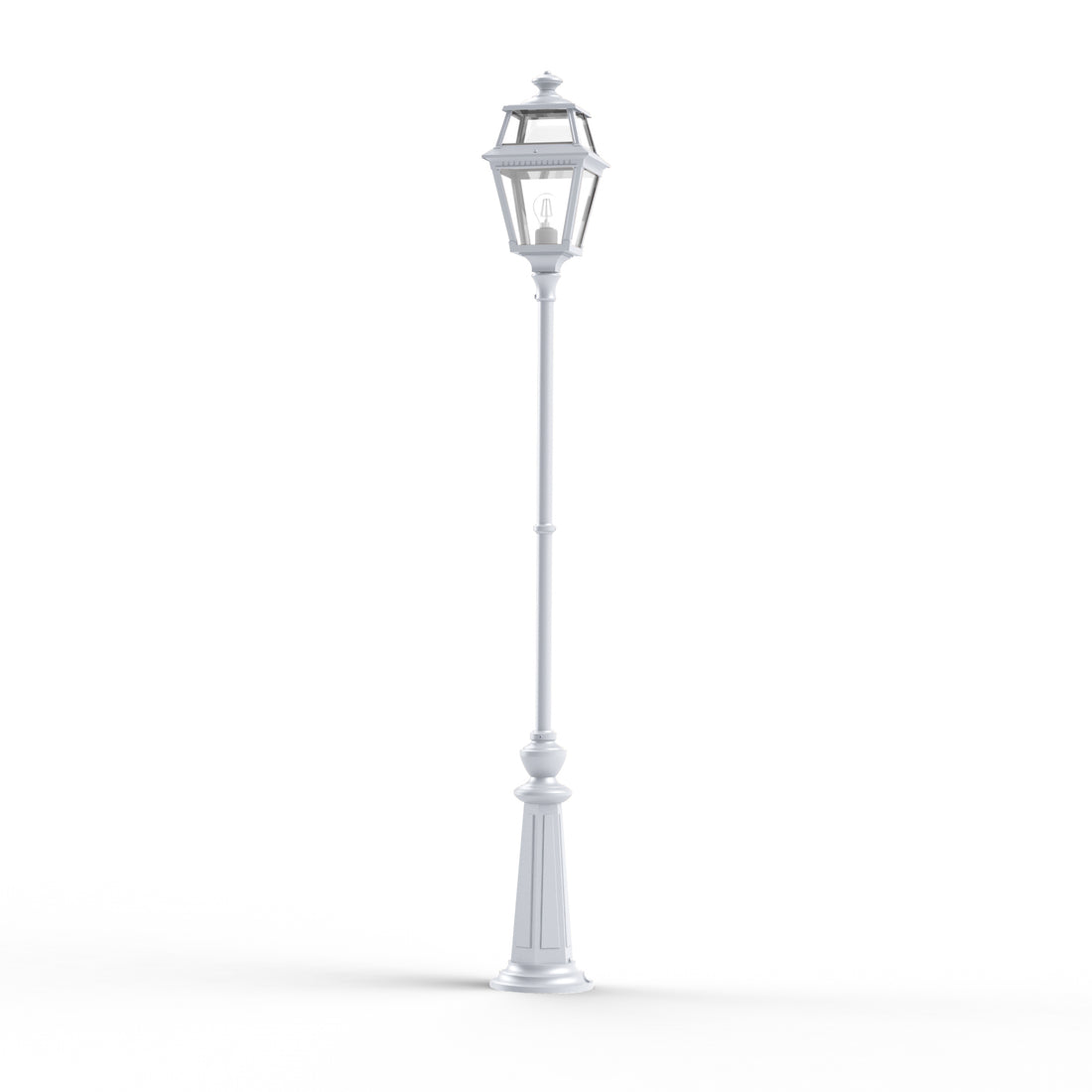 Lampadaire Place des Vosges 2 N°8 Blanc 001 148008001