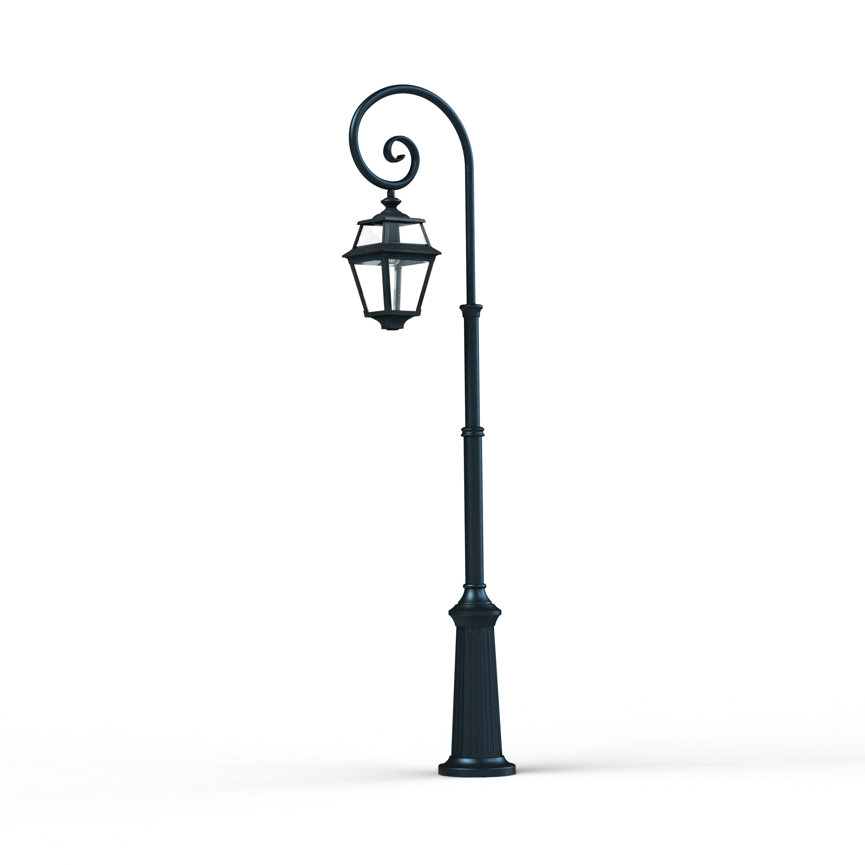 Lampadaire Place des Vosges 2 N°9 Vert de gris 008 148009008