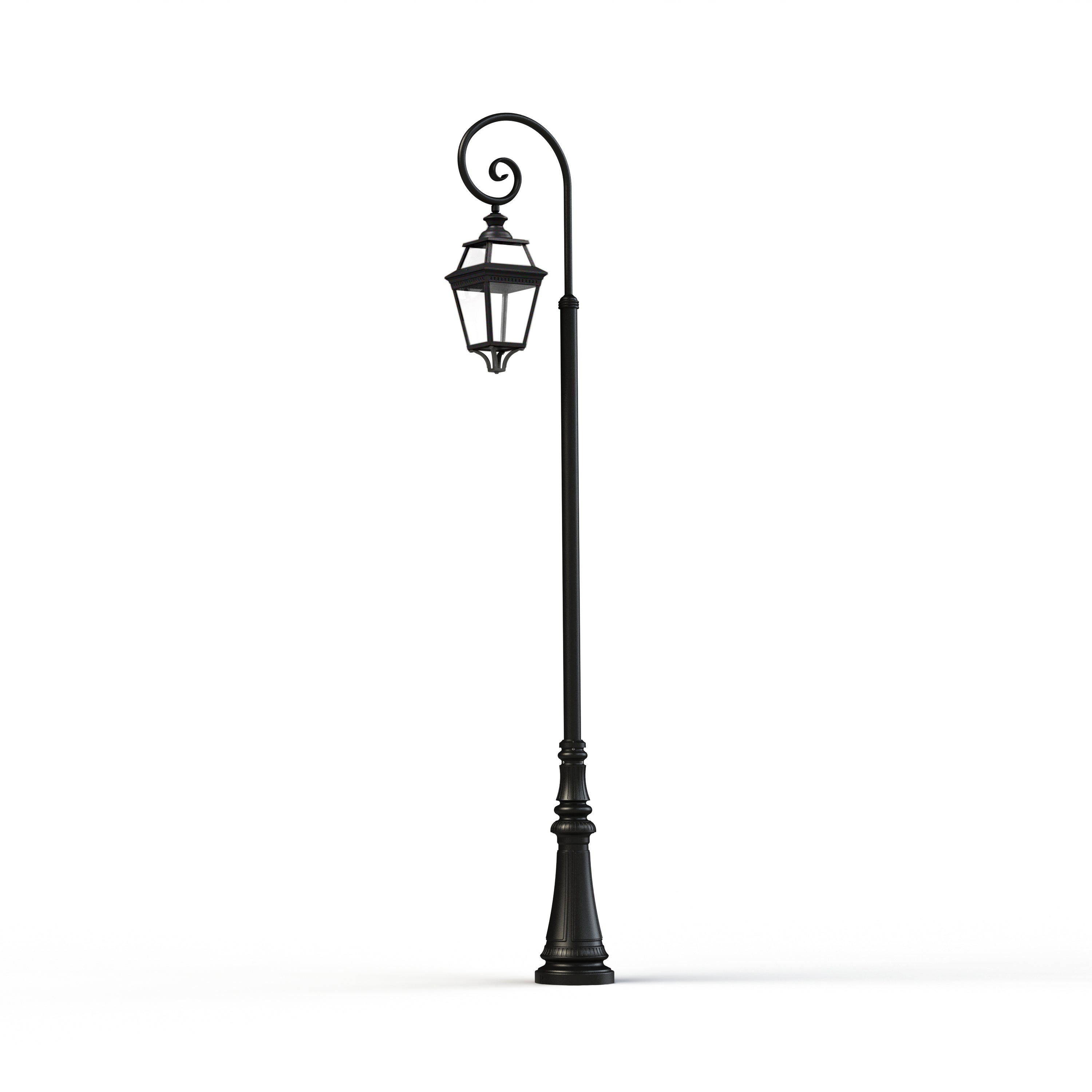 Lampadaire Place des Vosges 3 N°10 Noir foncé 000 149010000