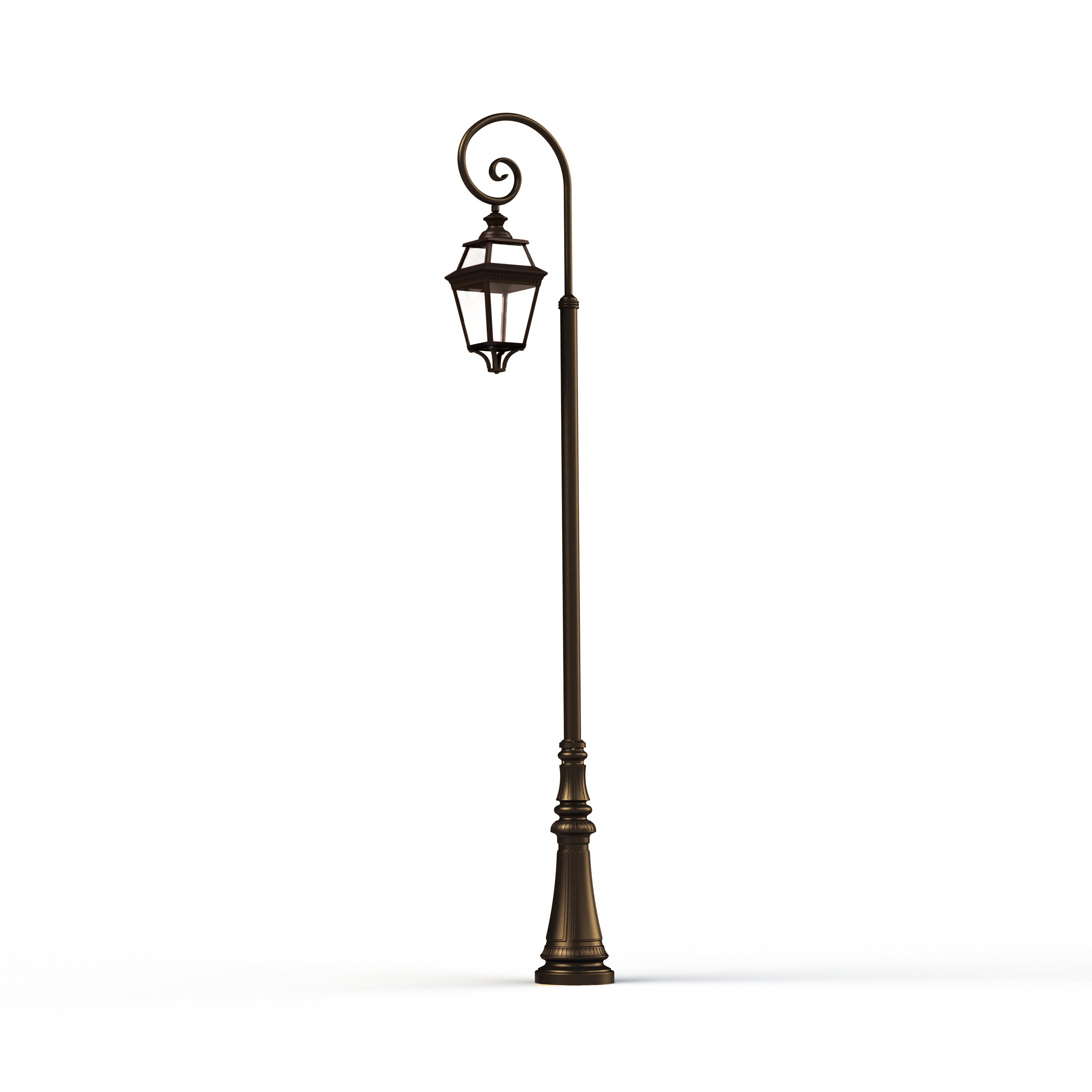 Lampadaire Place des Vosges 3 N°10 Rouille 046 149010046