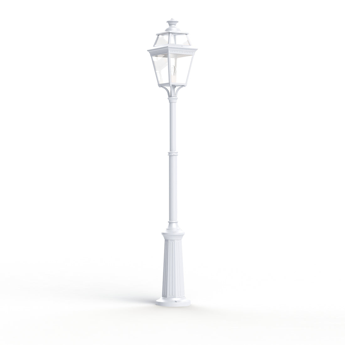 Lampadaire Place des Vosges 3 N°6 Blanc 001 149006001