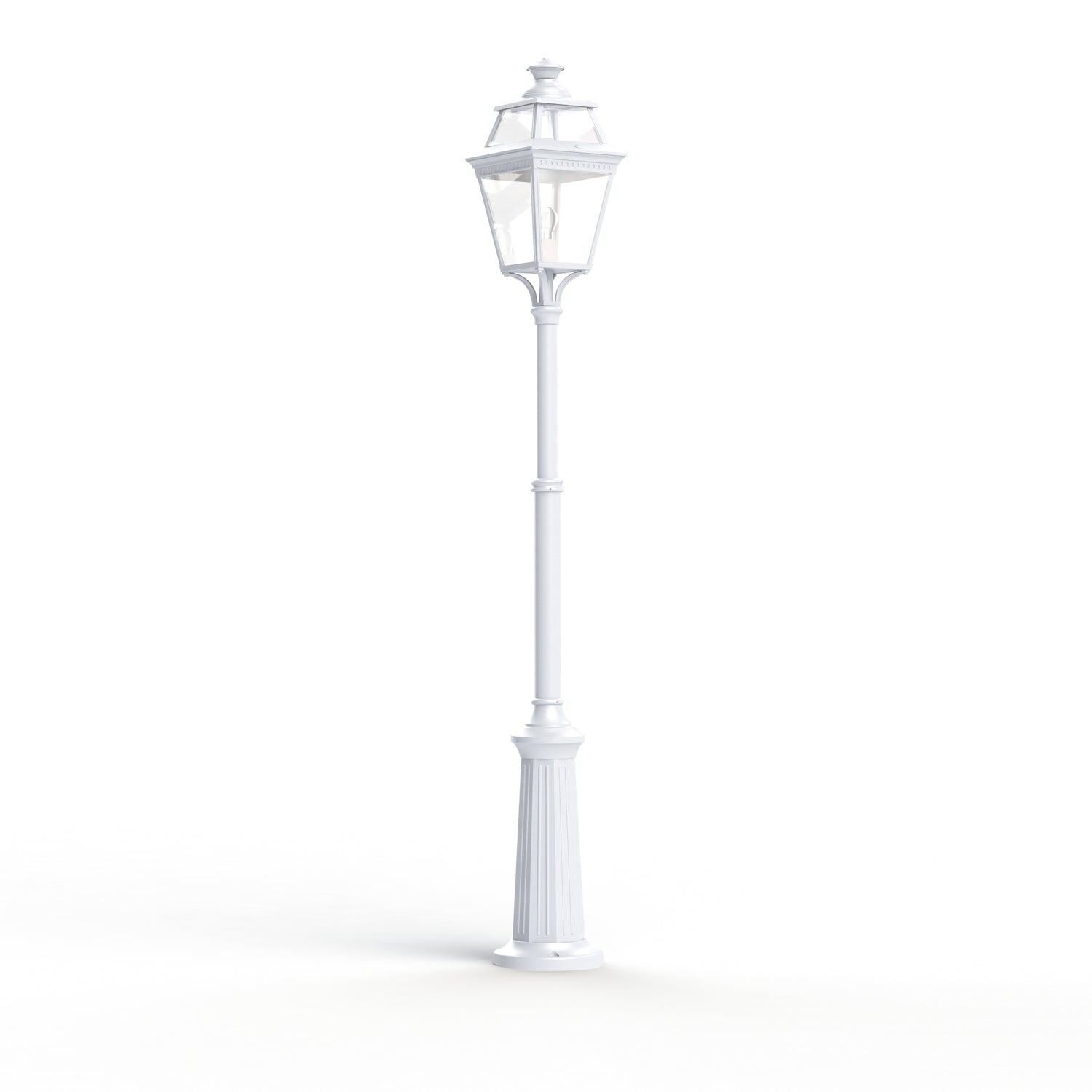 Lampadaire Place des Vosges 3 N°6 Blanc 001 149006001