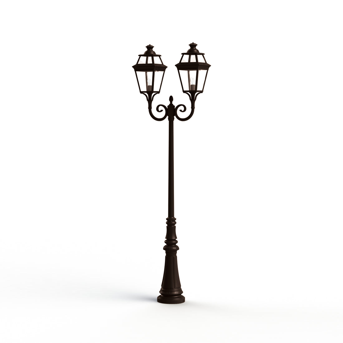 Lampadaire Place des Vosges 3 N°7 Rouille 046 149007046