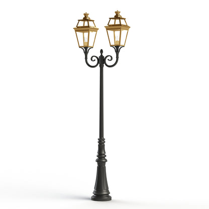 Lampadaire Place des Vosges 3 N°7 Laiton vernis teinté 070 149007070