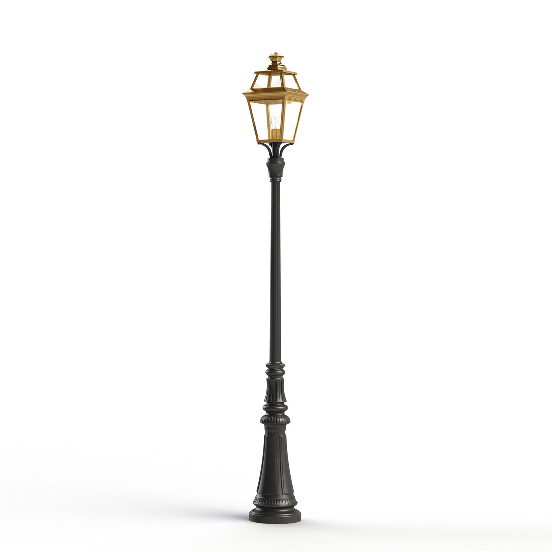 Lampadaire Place des Vosges 3 N°8 Laiton vernis teinté 070 149008070