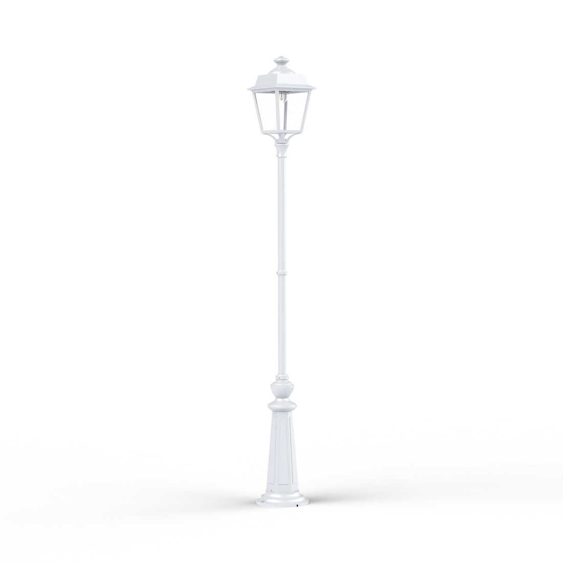 Lampadaire Place des Vosges 1 évolution N°12 Blanc 001 150031001