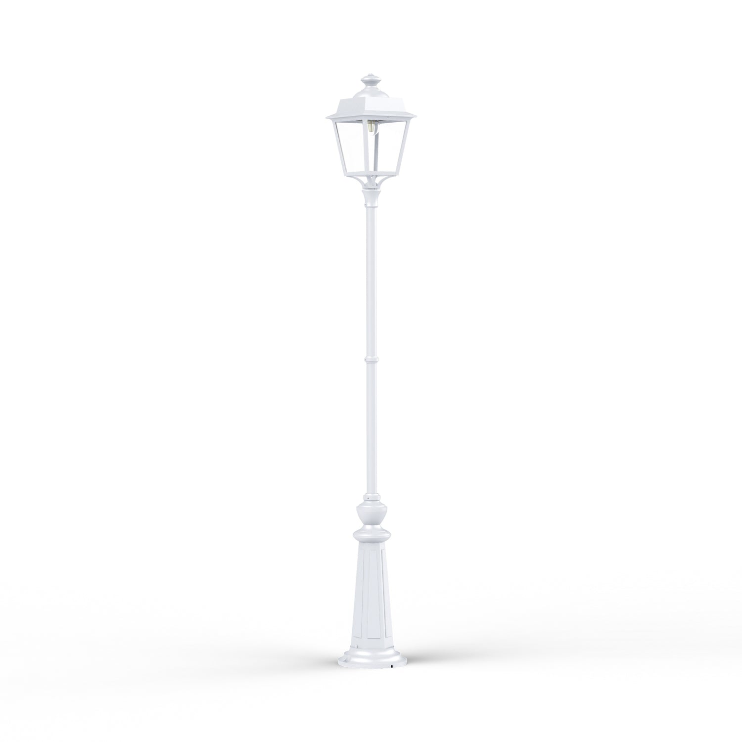 Lampadaire Place des Vosges 1 évolution N°12 Blanc 001 150031001