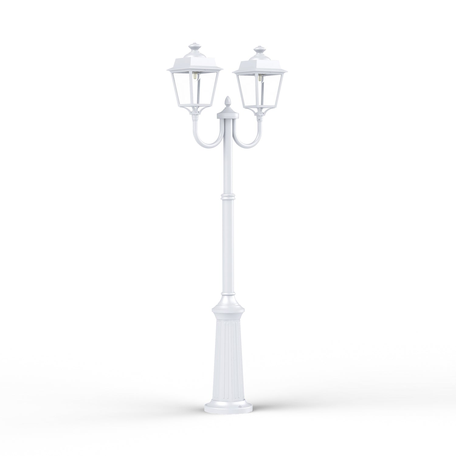 Lampadaire Place des Vosges 1 évolution N°13 Blanc 001 150033001