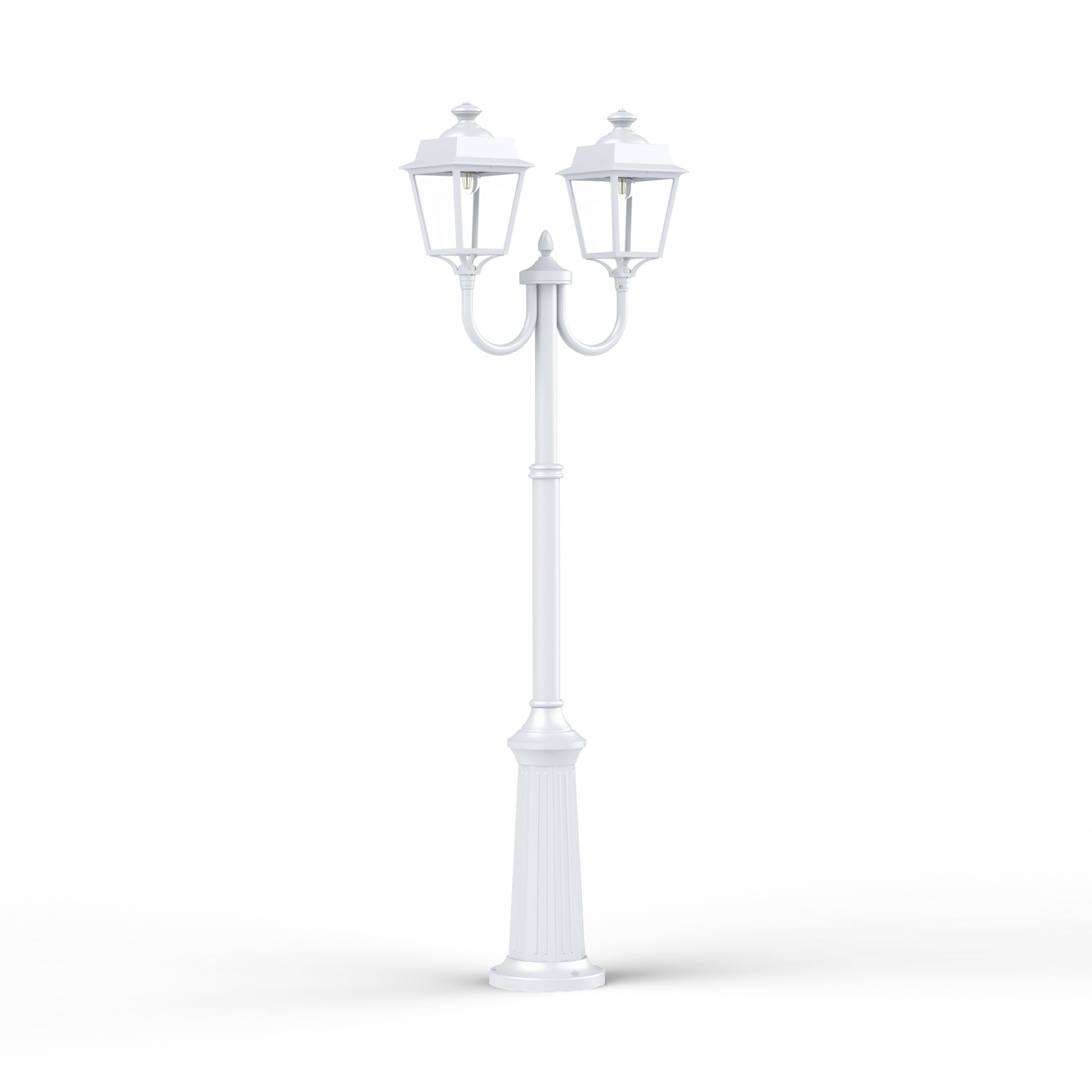 Lampadaire Place des Vosges 1 évolution N°13 Blanc 001 150033001