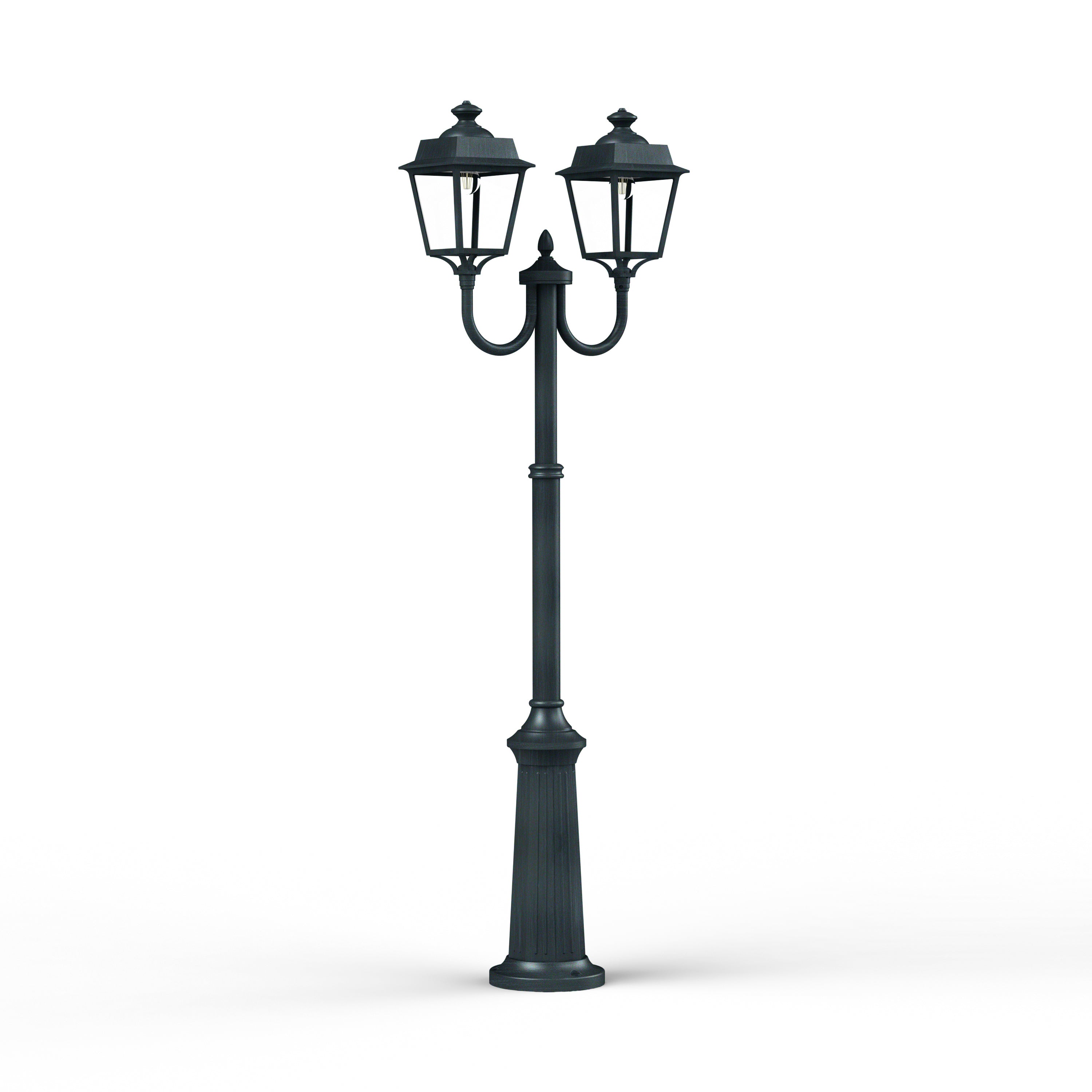 Lampadaire Place des Vosges 1 évolution N°13 Vert de gris 008 150033008