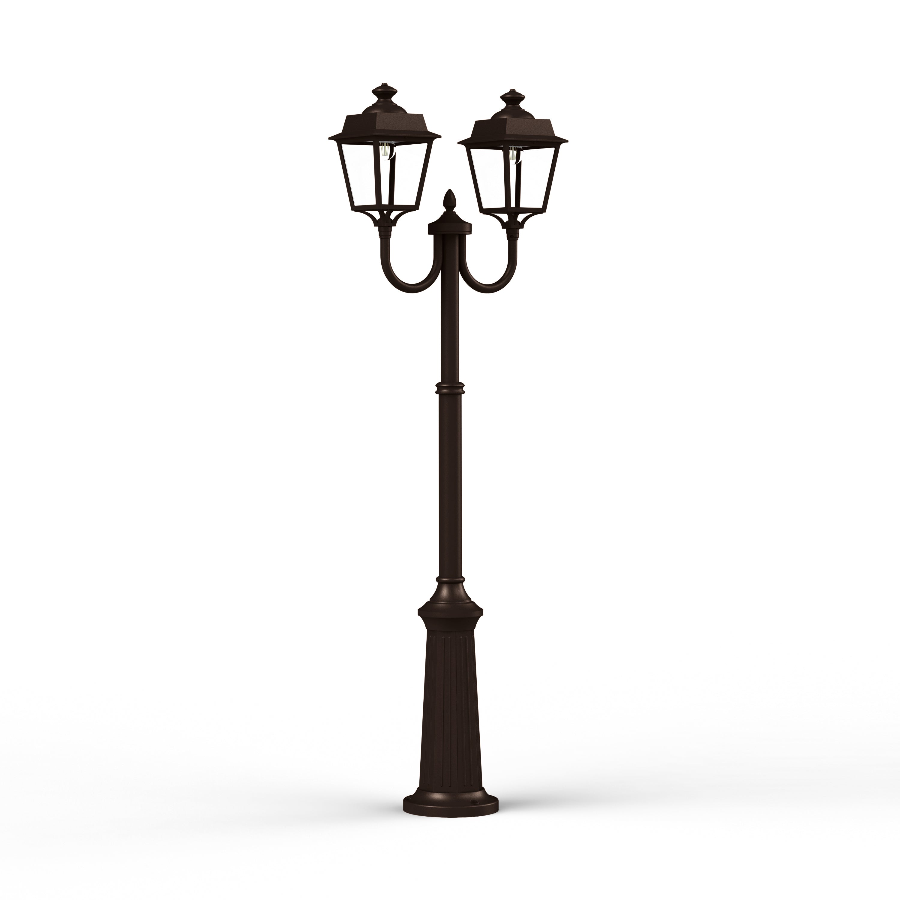 Lampadaire Place des Vosges 1 évolution N°13 Rouille 046 150033046