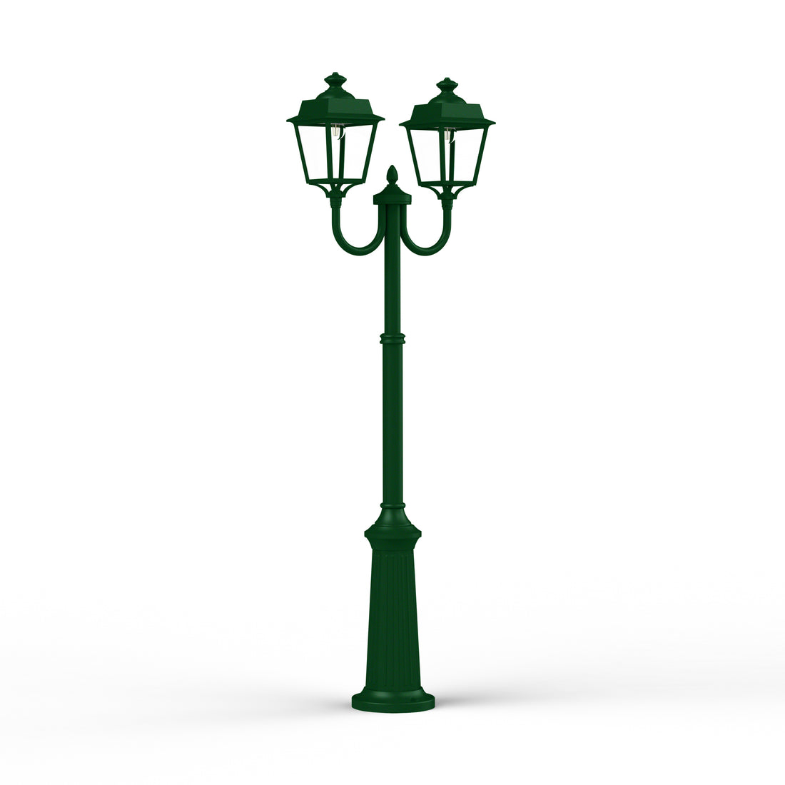 Lampadaire Place des Vosges 1 évolution N°13 Vert sapin 067 150033067