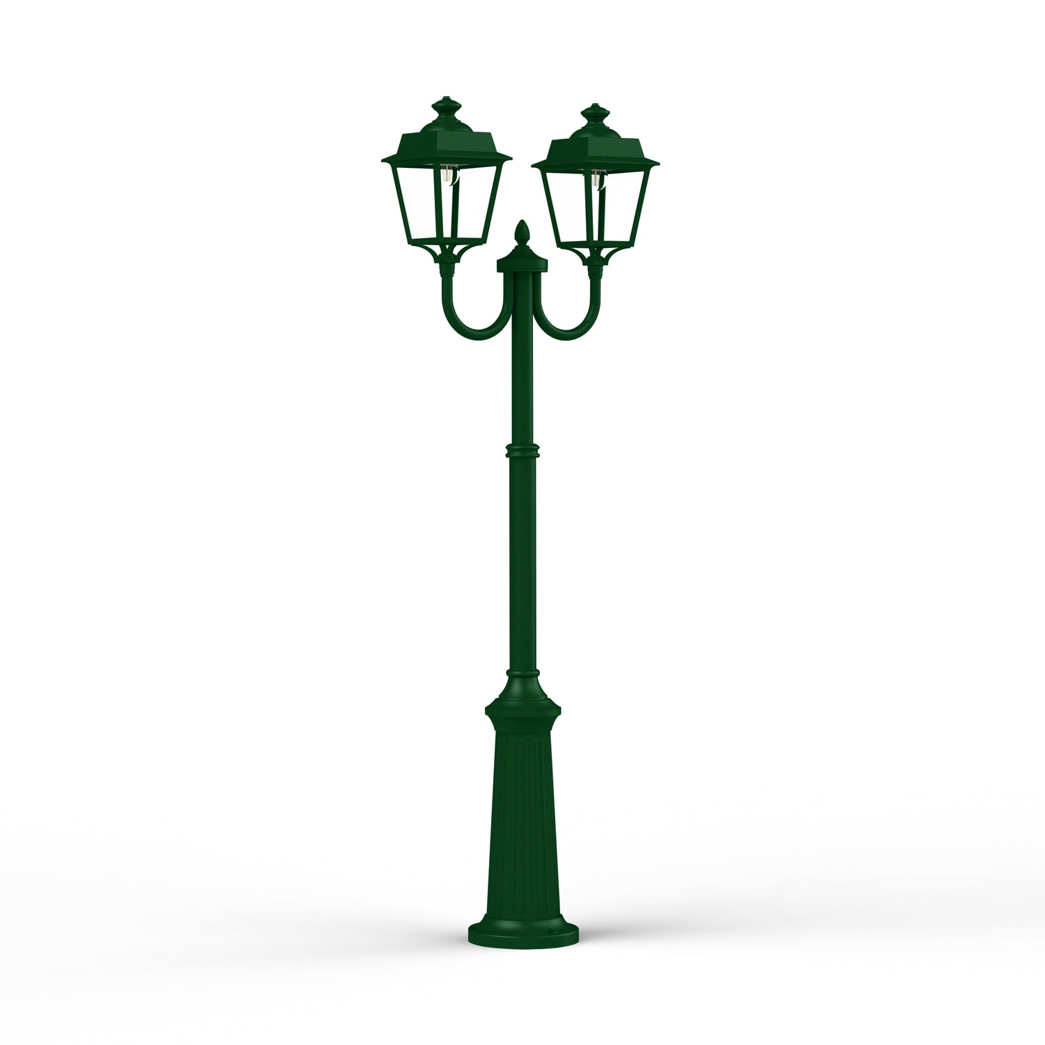 Lampadaire Place des Vosges 1 évolution N°13 Vert sapin 067 150033067