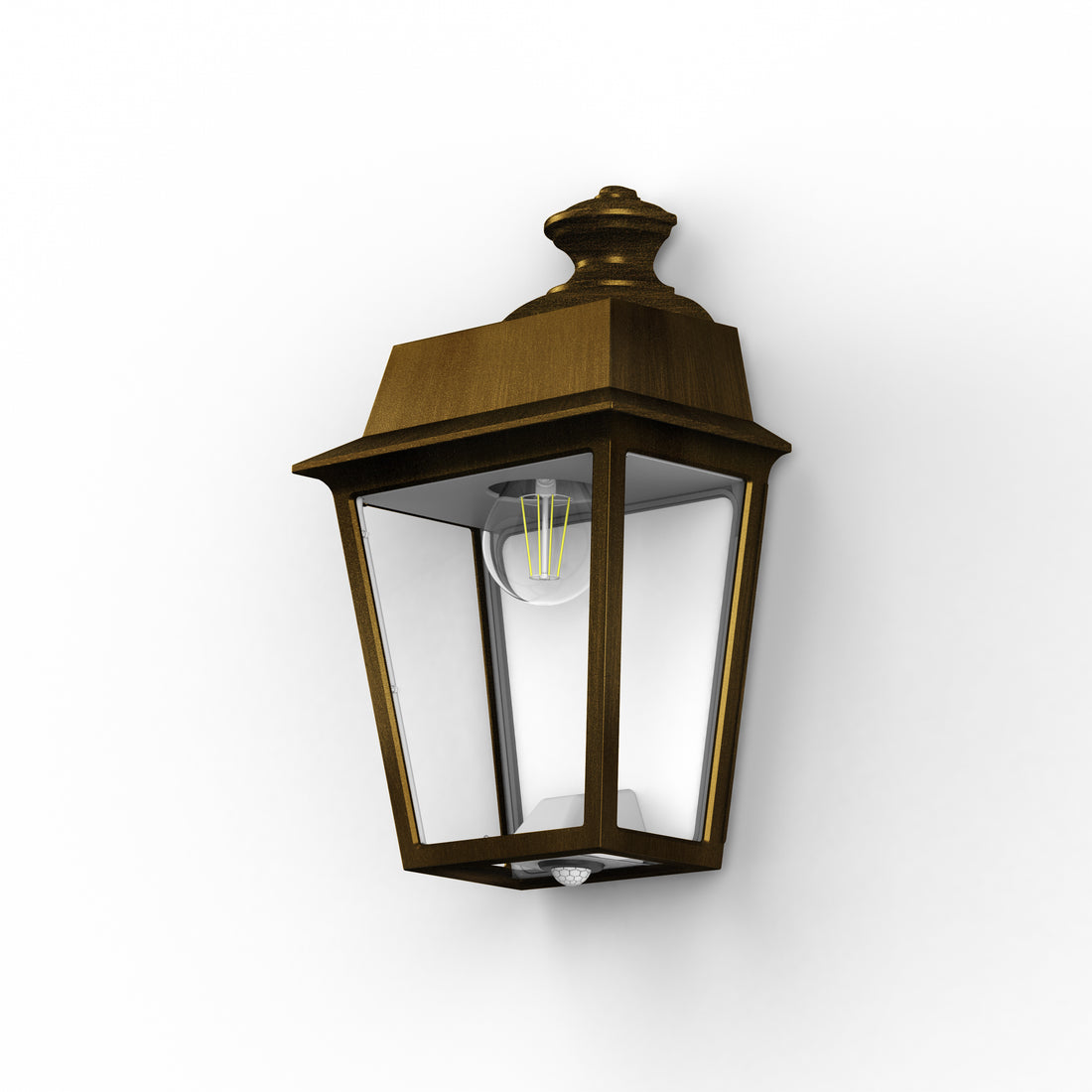 Applique Place des Vosges 1 évolution N°2 detection Patiné doré 009 150004009