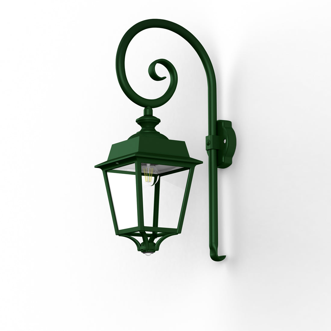 Applique Place des Vosges 1 évolution N°5 detection Vert Anglais 019 150016019