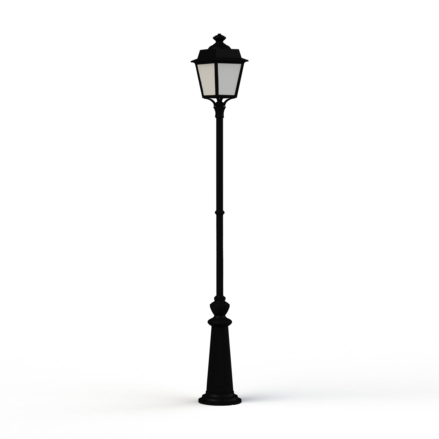 Lampadaire Place des Vosges 1 évolution N°12 Noir foncé 000 150032000