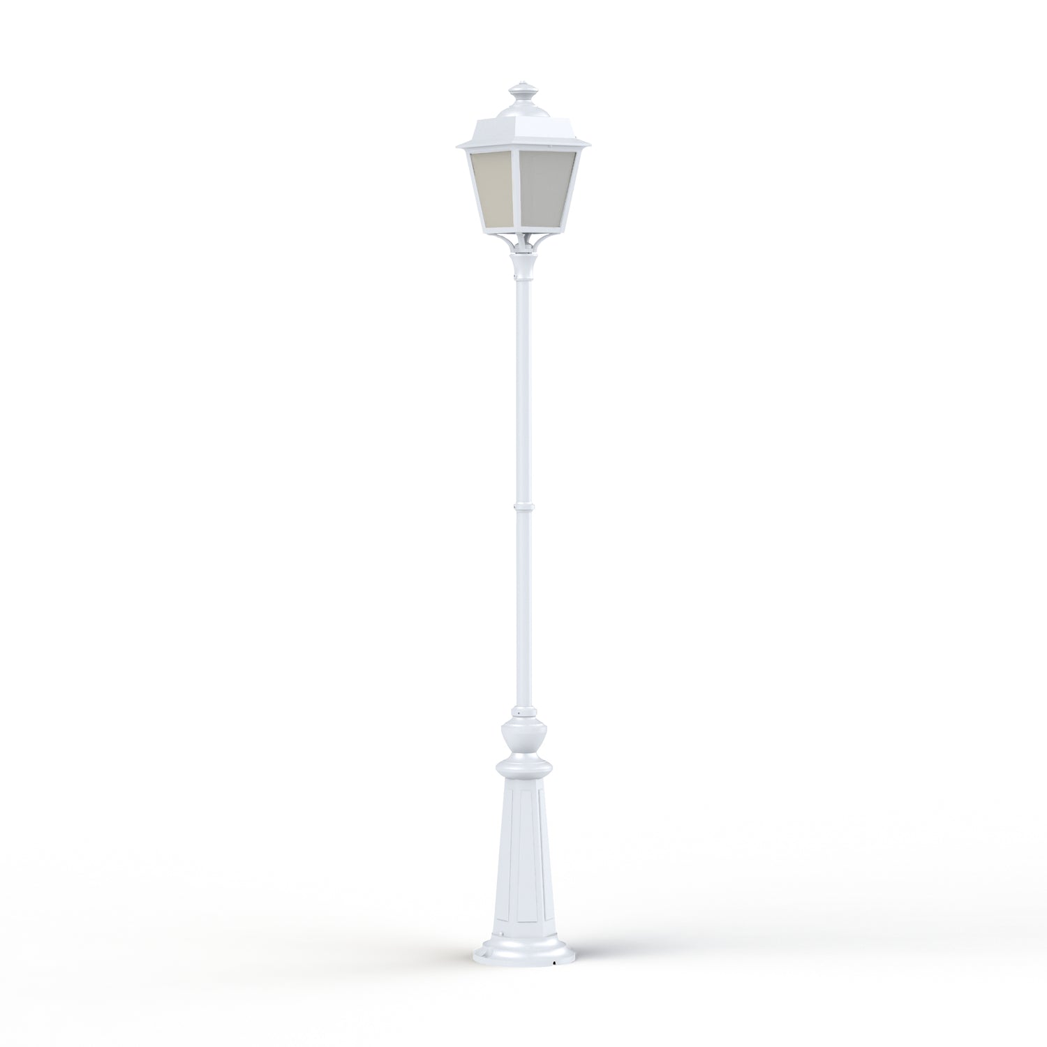 Lampadaire Place des Vosges 1 évolution N°12 Blanc 001 150032001