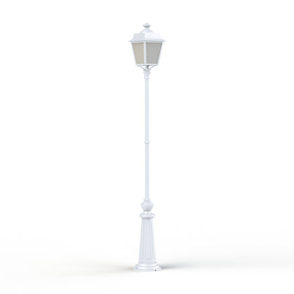 Lampadaire Place des Vosges 1 évolution N°12 Blanc 001 150032001